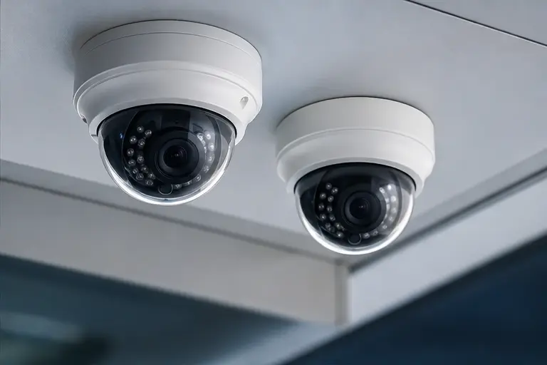 Professional dome CCTV cameras